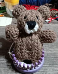 Knit using the Baby-Knit Loom