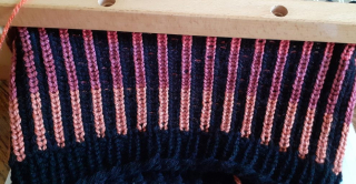 Knit using the All-n-One Loom