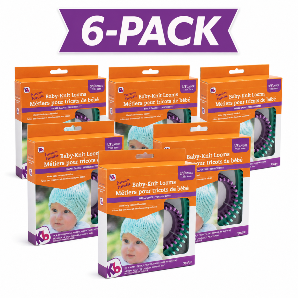 Baby-Knit Looms (6 Packages)