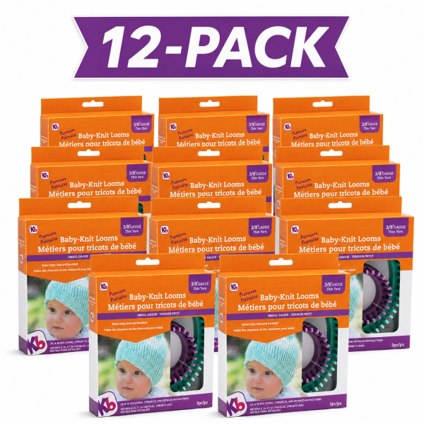 Baby-Knit Looms (12 Packages)