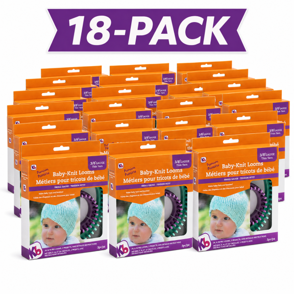 Baby-Knit Looms (18 Packages)